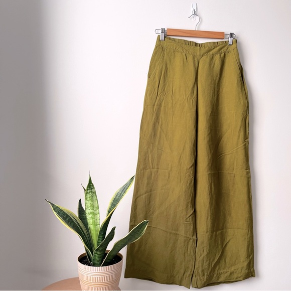 Rhythm. Pants - rhythm. livin maya wide leg pant in olive US 4 AUS 8 sold out